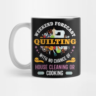 Funny Quilting Sewing Quilt Gift For Quilter Mug